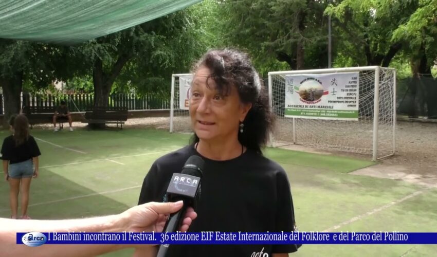 I Bambini incontrano il Festival 36 edizione EIF Estate Internazionale del Folklore e del Parco de