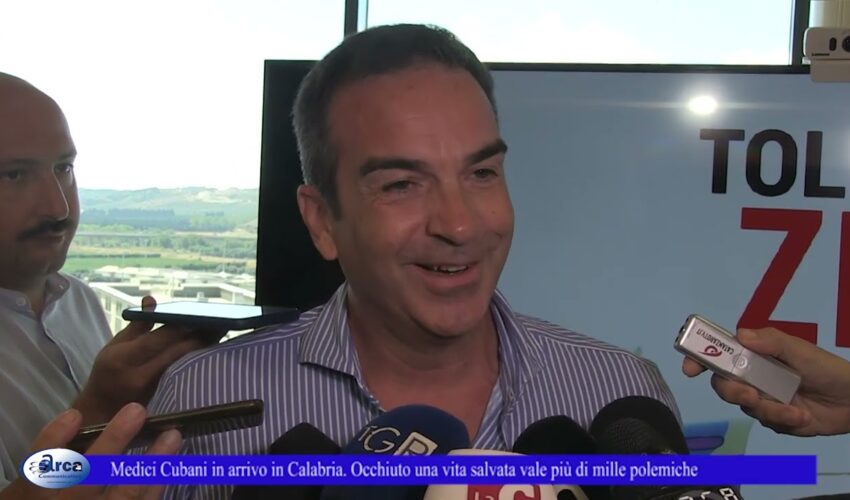 Medici Cubani in arrivo in Calabria Occhiuto una vita salvata vale più di mille polemiche 1 settemb