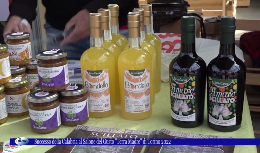 Successo della Calabria al Salone del Gusto Terra Madre di Torino 2022