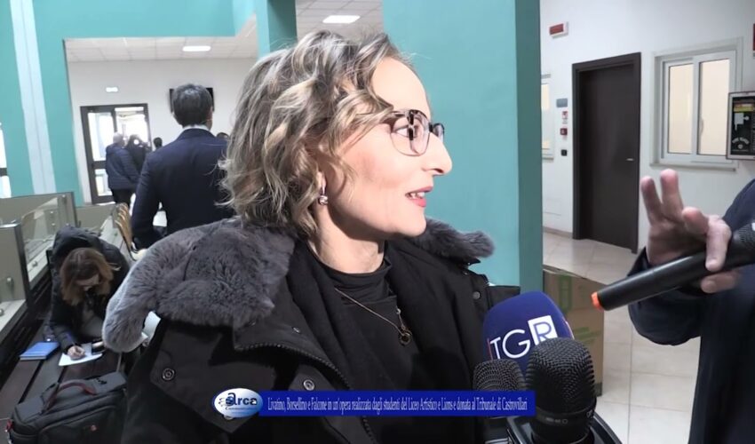 Livatino, Borsellino e Falcone in un’opera realizzata dagli studenti del Liceo Artistico e Lions e d