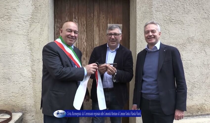 Civita. Riconsegnata al Comune l’antica Filanda Filardi