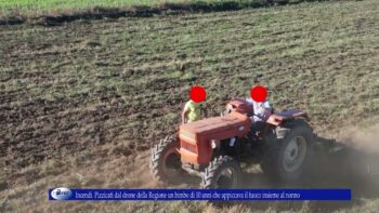 Incendi Pizzicati dal drone della Regione