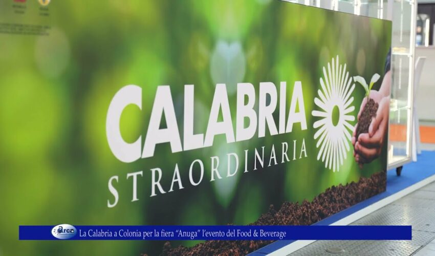 La Calabria a Colonia per la fiera “Anuga” l’evento del Food & Beverage
