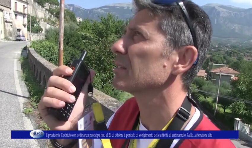 Il presidente Occhiuto con ordinanza posticipa fino al 20 di ottobre la campagna antincendi