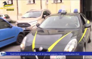 Fondi Covid utilizzati per altri scopi La Gdf di Catanzaro sequestra 2,2 Mln