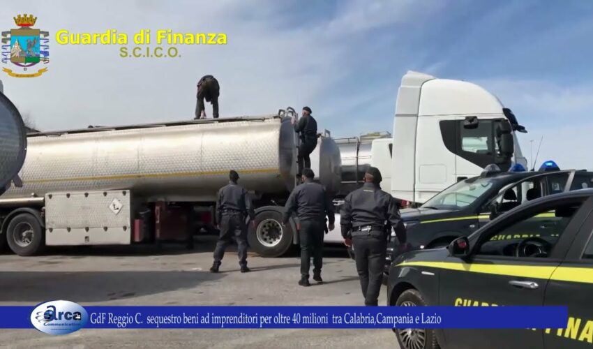 GdF Reggio C sequestro beni ad imprenditori per oltre 40 milioni tra Calabria,Campania e Lazio