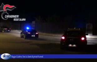 Reggio Calabria Furti ai danni di privati 8 arresti