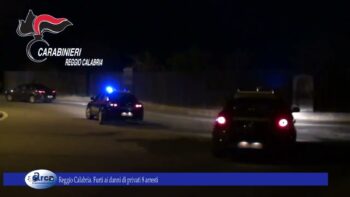 Reggio Calabria Furti ai danni di privati 8 arresti