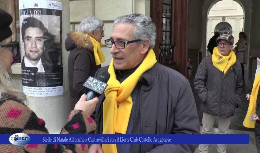 Stelle di Natale Ail anche a Castrovillari con il Lions Club Castello Aragonese