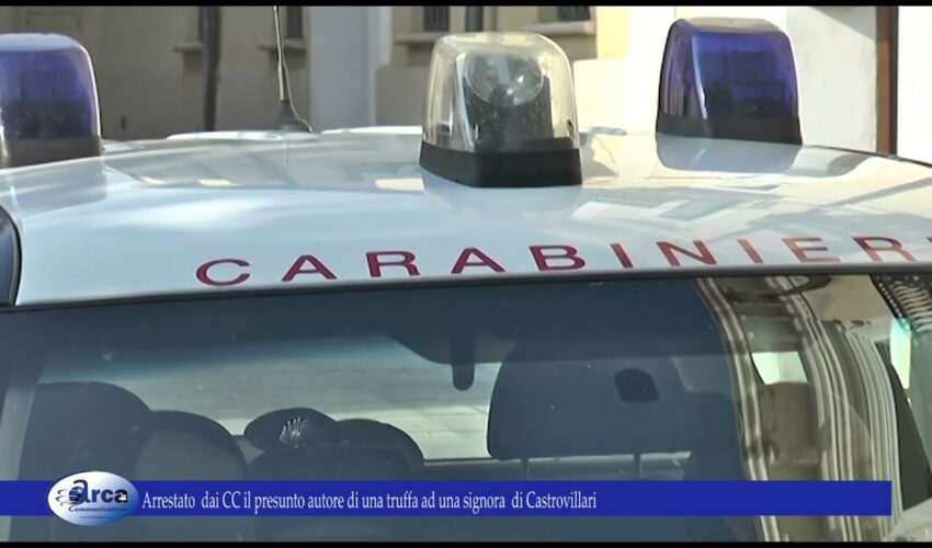 Arrestato dai CC il presunto autore di una truffa ad una signora di Castrovillari