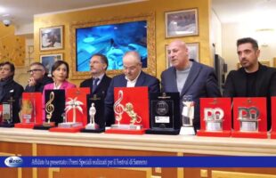 Affidato ha presentato i Premi Speciali realizzati per il Festival di Sanremo