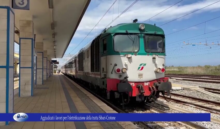 Aggiudicati i lavori per l’elettrificazione della tratta Sibari Crotone