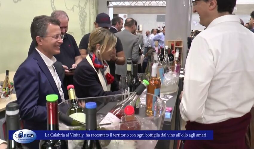 La Calabria al Vinitaly ha raccontato il territorio con ogni bottiglia dal vino all’olio agli amari