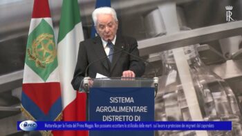 Mattarella. Festa del Primo Maggio. Basta morti sul lavoro. Basta al caporalato