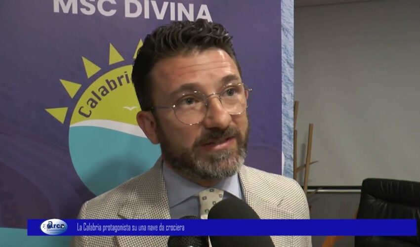 La Calabria protagonista su una nave da crociera