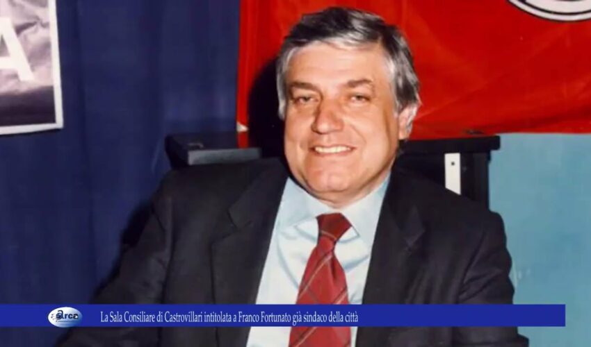 La Sala Consiliare di Castrovillari intitolata a Franco Fortunato già sindaco della città