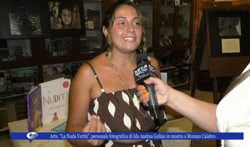 Arte. “La Nuda Verità”, personale fotografica di Ida Andrea Gulino in mostra a Morano Calabro 1