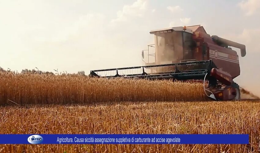 Agricoltura. Causa siccità assegnazione suppletiva di carburante ad accise agevolate