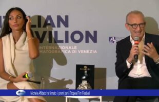 Michele Affidato ha firmato i premi per il Tropea Film Festival
