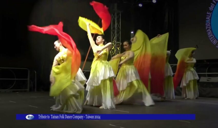 Tribute to Tainan Folk Dance Company-Taiwan. E.I.F 2024