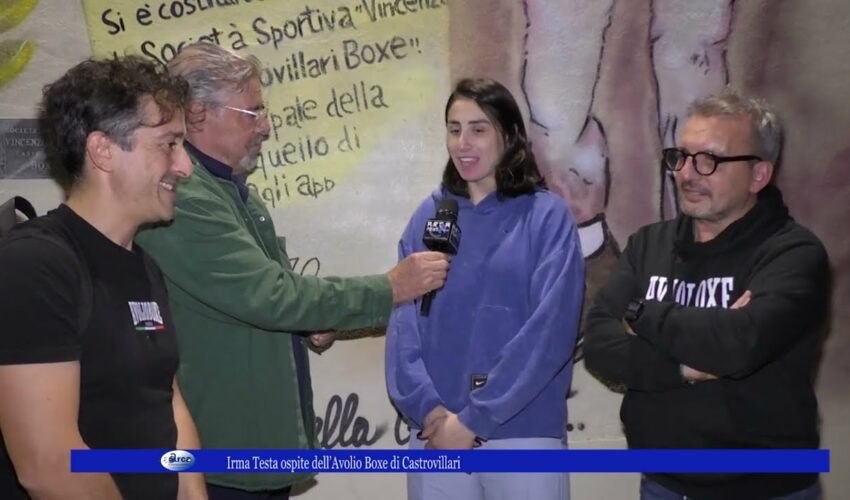 Irma Testa ospite dell’Avolio Boxe di Castrovillari