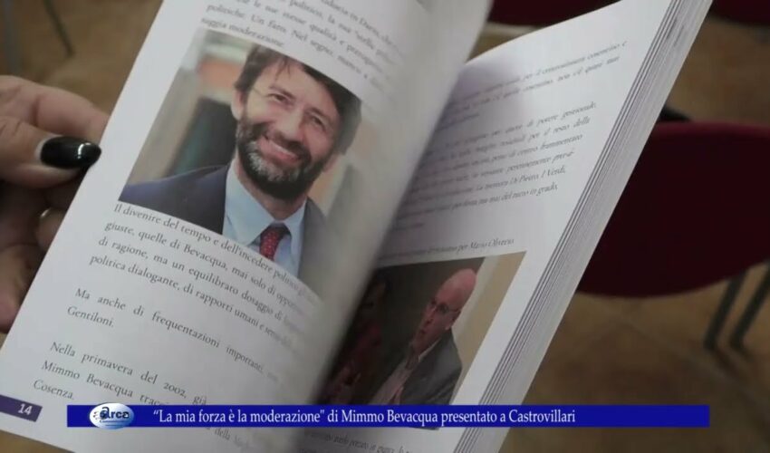 “La mia forza è la moderazione” di Mimmo Bevacqua presentato a Castrovillari
