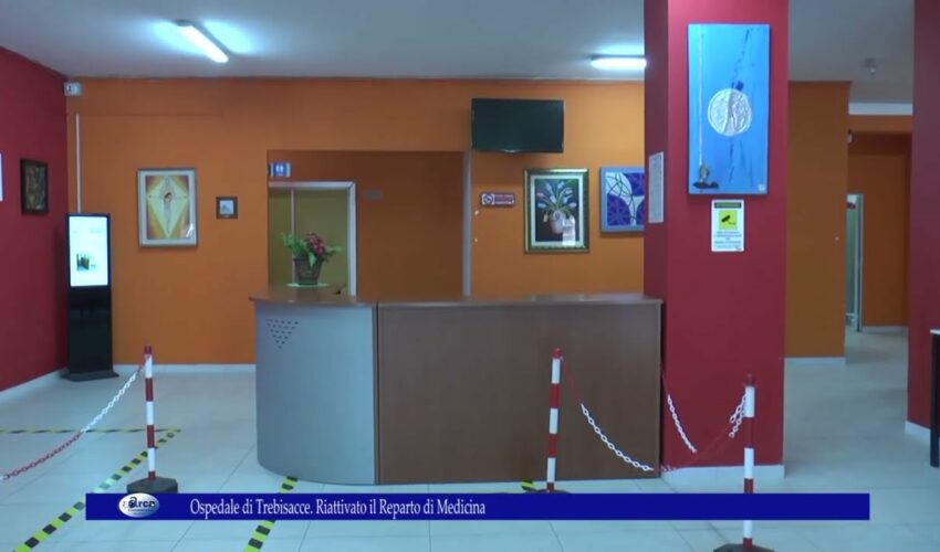 Ospedale di Trebisacce. Riattivato il Reparto di Medicina