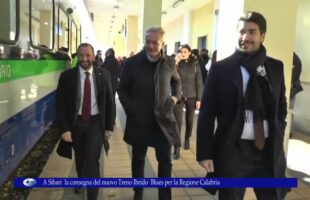 A Sibari la consegna del nuovo Treno Ibrido Blues per la Regione Calabria