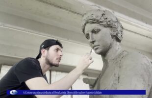 A Crotone una statua dedicata ad Hera Lacinia. Opera dello scultore Antonio Affidato
