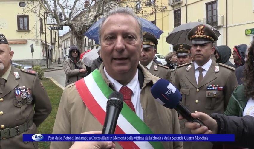 Posa delle Pietre di Inciampo a Castrovillari