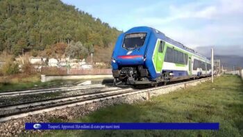 Trasporti Approvati 18,6 milioni di euro per nuovi treni
