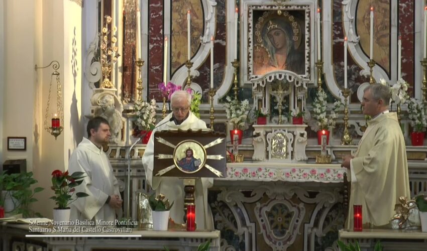 prima Novena Madonna del Castello con Don Eusebio Jicmon