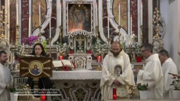 quinta NOVENA MADONNA DEL CASTELLO con Fra Umile dei missionari delle vie