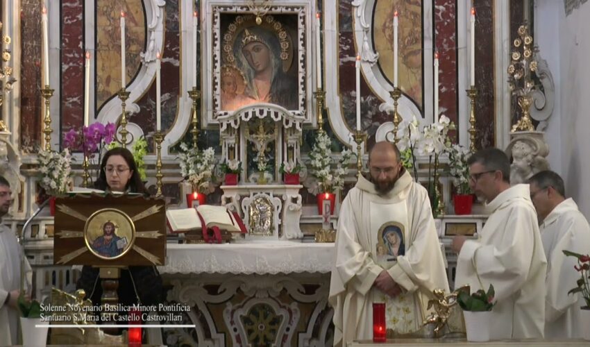 quinta NOVENA MADONNA DEL CASTELLO con Fra Umile dei missionari delle vie