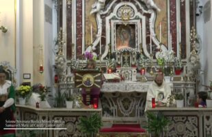 sesta NOVENA MADONNA DEL CASTELLO con Fra Umile dei missionari delle vie