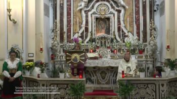 sesta NOVENA MADONNA DEL CASTELLO con Fra Umile dei missionari delle vie