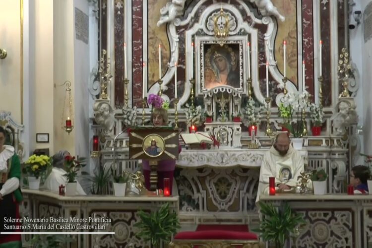 sesta NOVENA MADONNA DEL CASTELLO con Fra Umile dei missionari delle vie