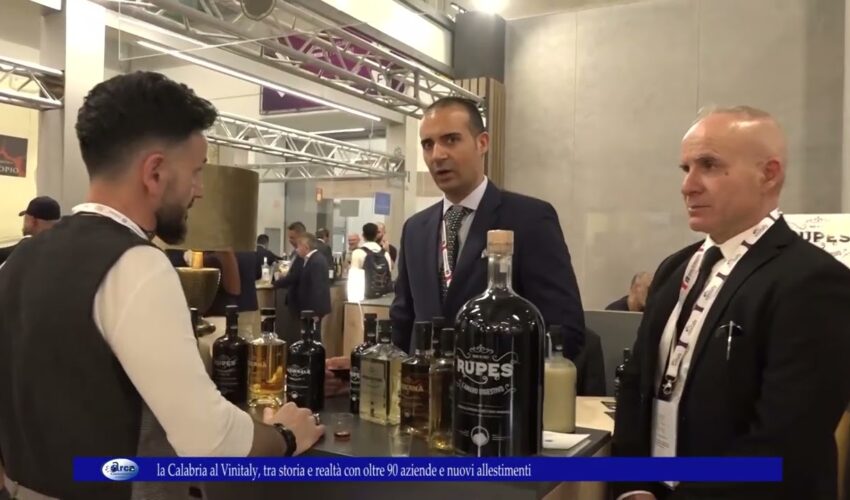 la Calabria al Vinitaly, tra storia e realtà con oltre 90 aziende e nuovi allestimenti