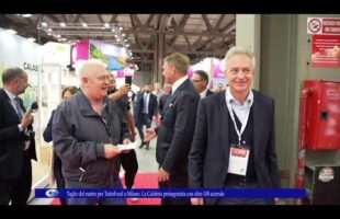 Taglio del nastro per TuttoFood a Milano La Calabria protagonista con oltre 100 aziende