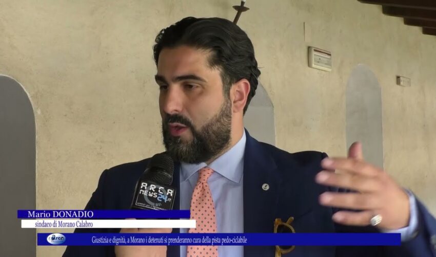 Giustizia e dignità, a Morano i detenuti si prenderanno cura della pista pedo ciclabile