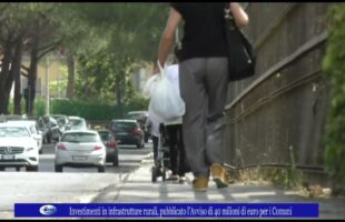 Investimenti in infrastrutture rurali, pubblicato l’Avviso di 40 milioni di euro per i Comuni