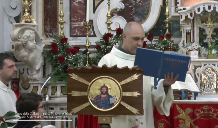 MESSA DELLA COLLANA celebra S.E. MONS. Leonardo Bonanno Vescovo Emerito S. Marco A. Scalea