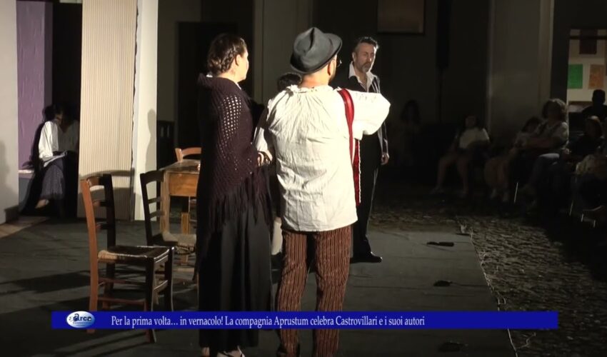 Teatro. Per la prima volta… in vernacolo! La compagnia Aprustum