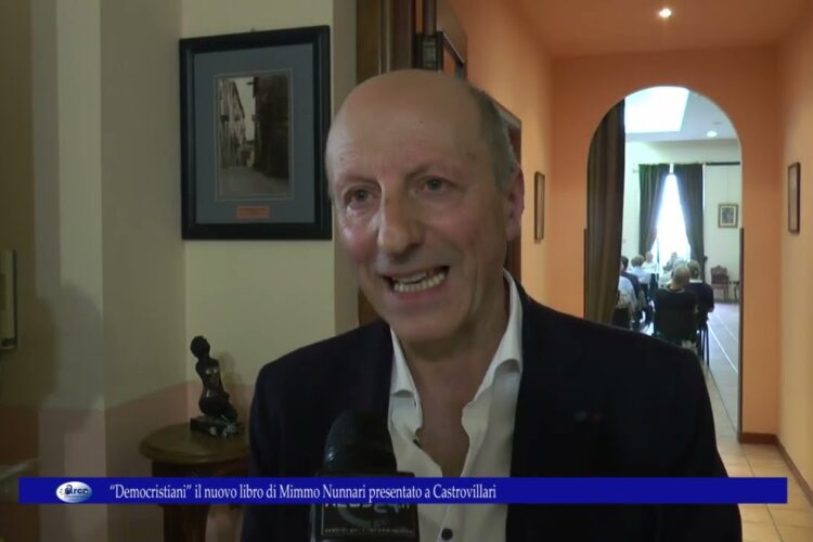 “Democristiani” il nuovo libro di Mimmo Nunnari presentato a Castrovillari