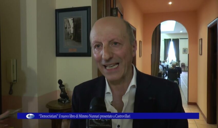 “Democristiani” il nuovo libro di Mimmo Nunnari presentato a Castrovillari