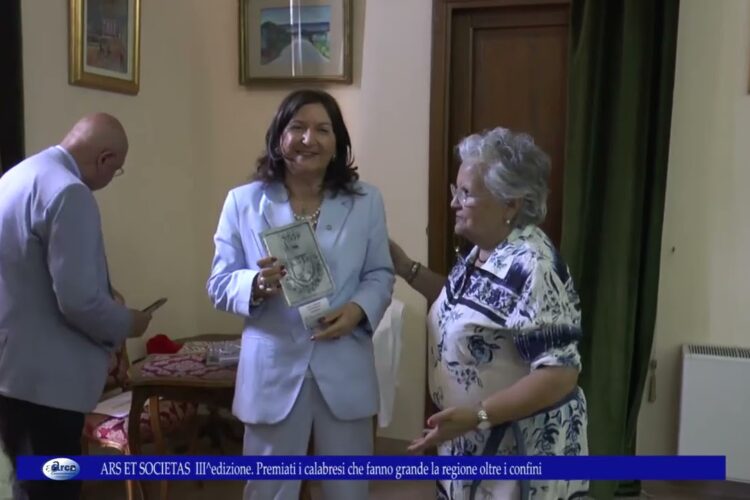 ARS ET SOCIETAS III^edizione Premiati i calabresi che fanno grande la regione oltre i confini