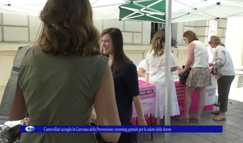 Castrovillari accoglie la Carovana della Prevenzione screening gratuiti per la salute delle donne