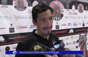 Buona la prima per la Pollino Basket 91 a 78 all’Agropoli