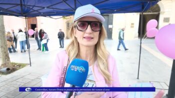 Castrovillari, Azzurro Donna in piazza per la prevenzione del tumore al seno